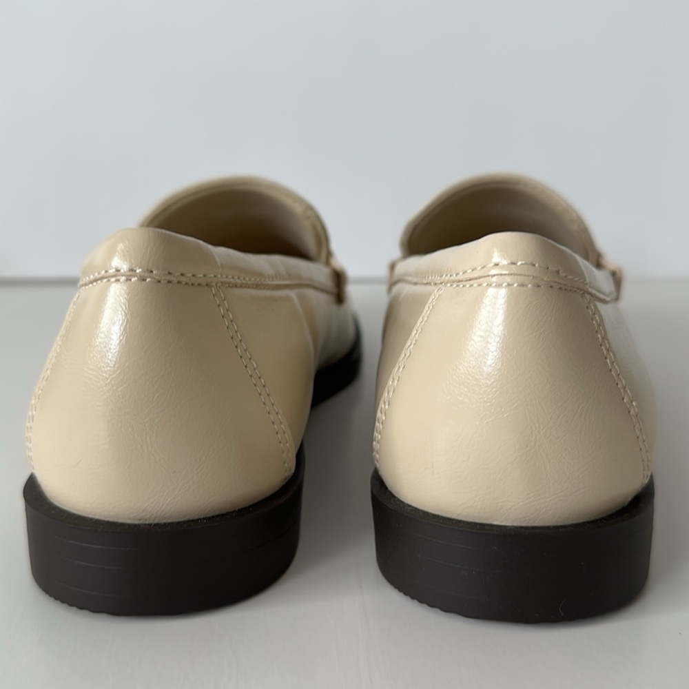 Zara Cream Women’s Loafers Size 8 - Picture 7 of 17